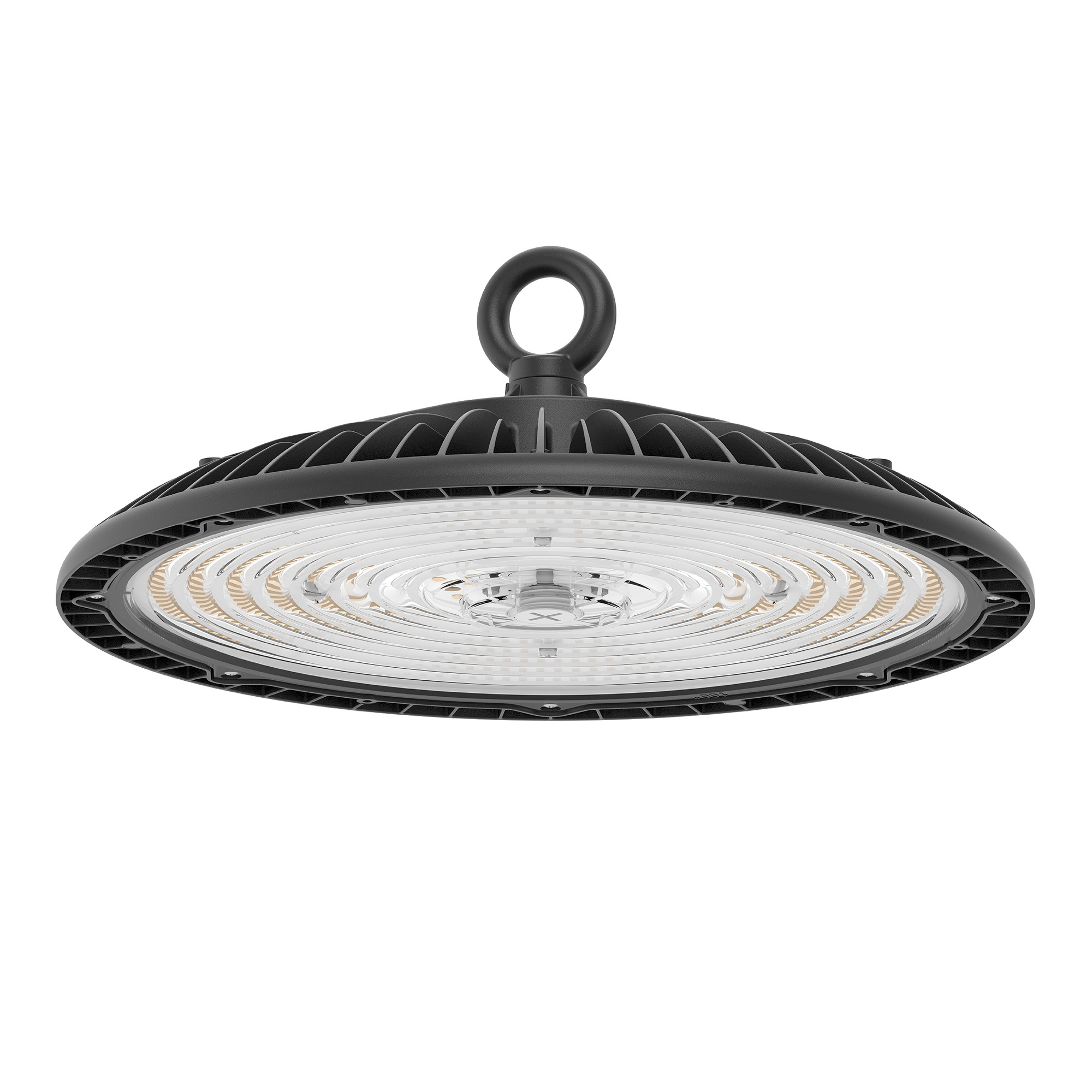 Metalux:EZBY 1.2 ft. Integrated LED Dimmable Black Select LED High Bay Light Selectable CCT: 3000K, 4000K, 5000K
